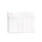 Σετ Σεντόνια Αιγαίον Jacquard Sateen 180X200+40 White